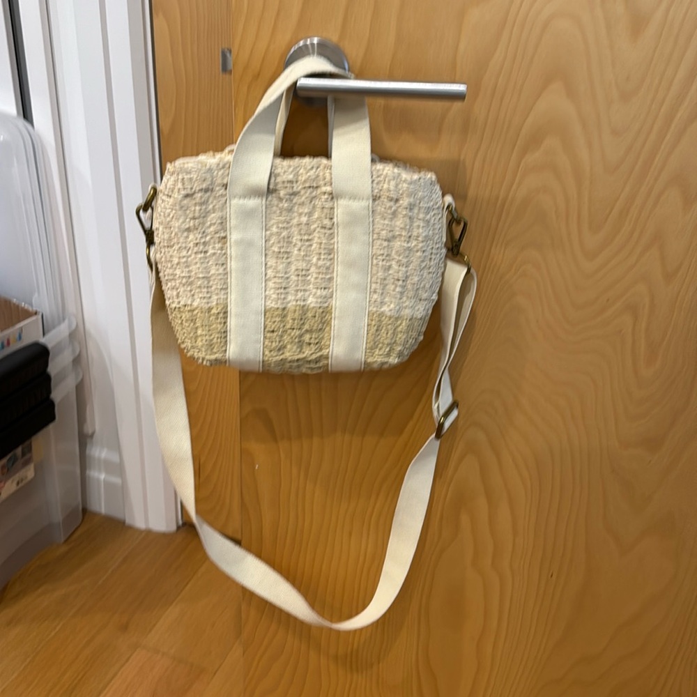 I.Crew Straw Handbag